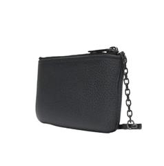 PRE OWNED LOUIS VUITTON KEY POUCH BLACK